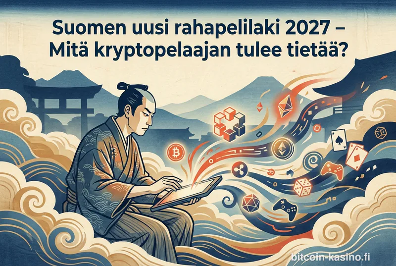 Suomen uusi rahapelilaki 2027 – Mitä kryptopelaajan tulee tietää?